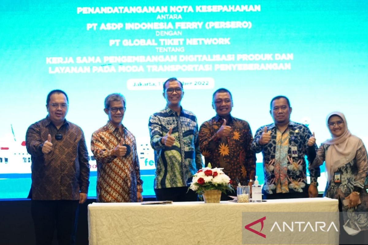 ASDP Tingkatkan Kualitas Layanan Digitalisasi Transportasi Penyeberangan Bersama Tiket.Com