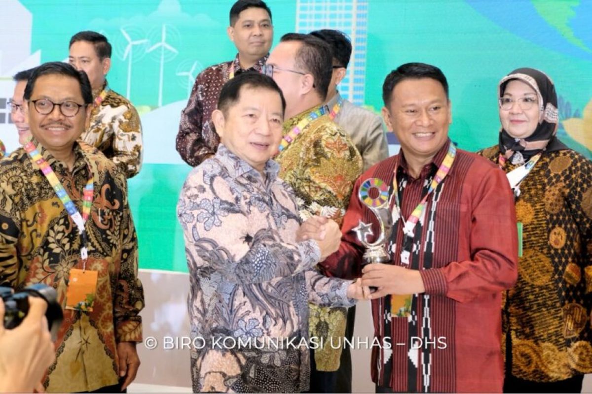 Unhas raih penghargaan Indonesia's SDGS Action Awards dari Bappenas