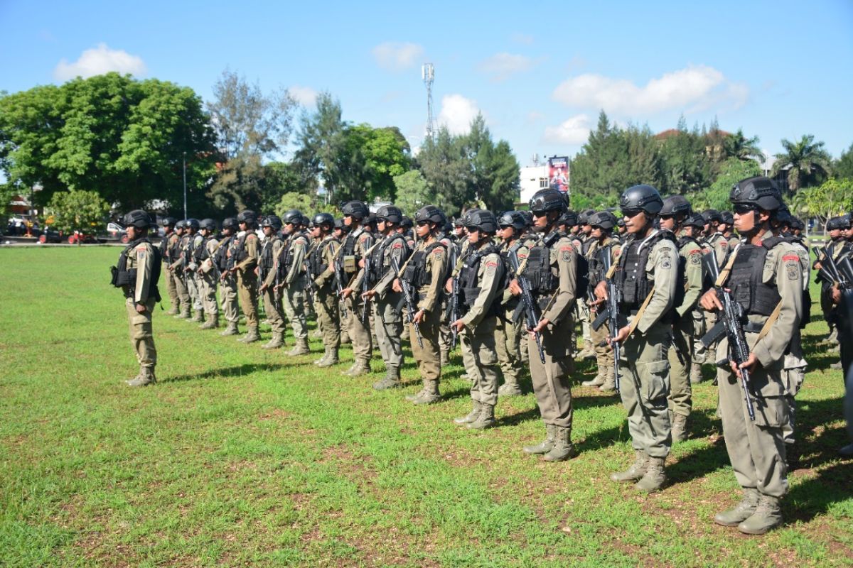 Seratusan Brimob Polda NTT dikirim ke Papua