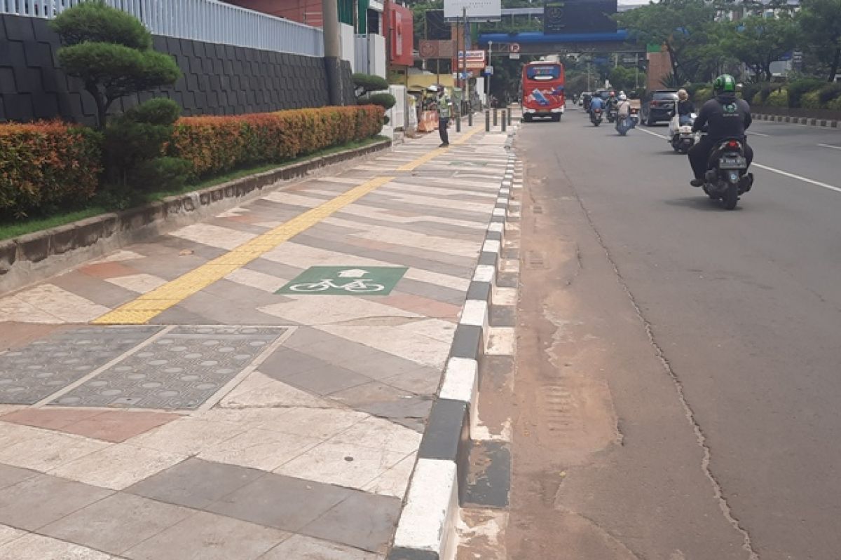 Revitalisasi trotoar Margonda Depok dengan alokasi anggarkan Rp23,5 miliar