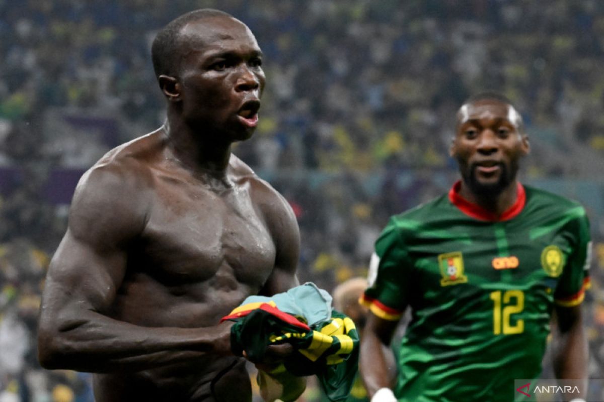 Kamerun libas Brazil 1-0, tapi gagal ke 16 besar