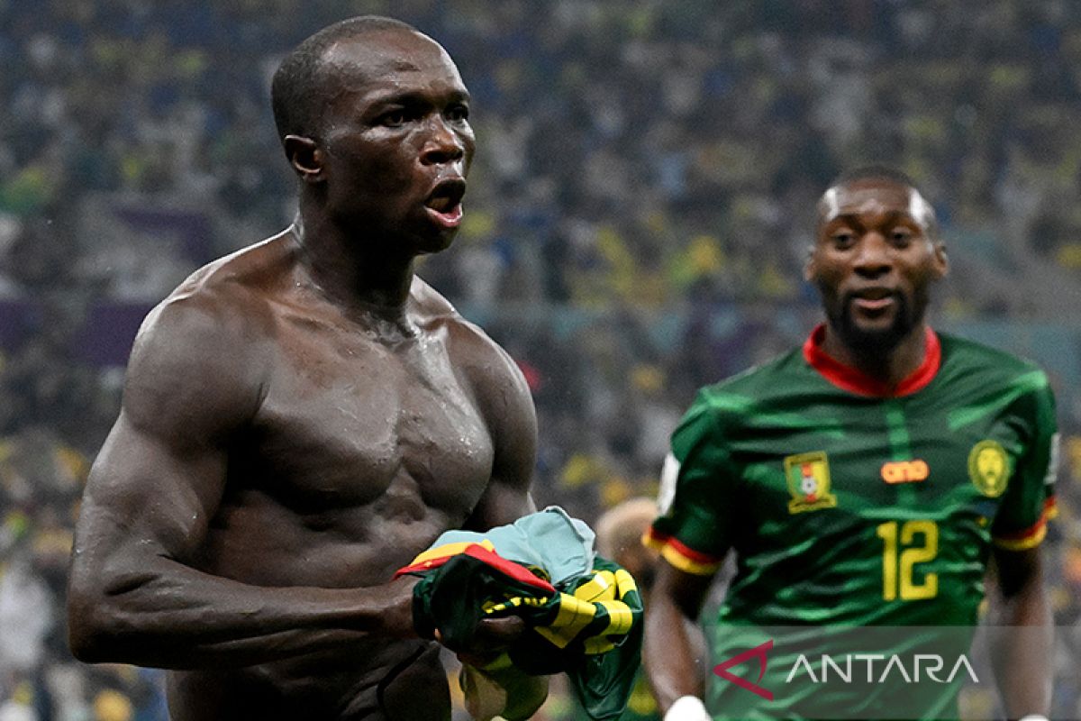 Piala Dunia 2022- Kamerun gagal ke 16 besar meski taklukkan Brazil 1-0