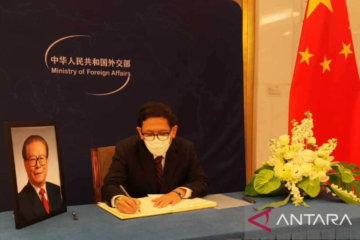 Dubes RI kirim surat duka cita untuk mantan Presiden Jiang Zemin