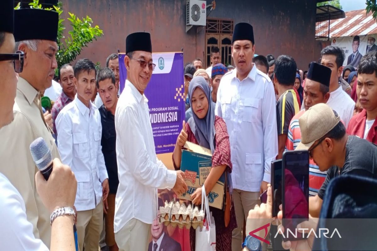 Ribuan warga di Madina dukung Prabowo jadi presiden
