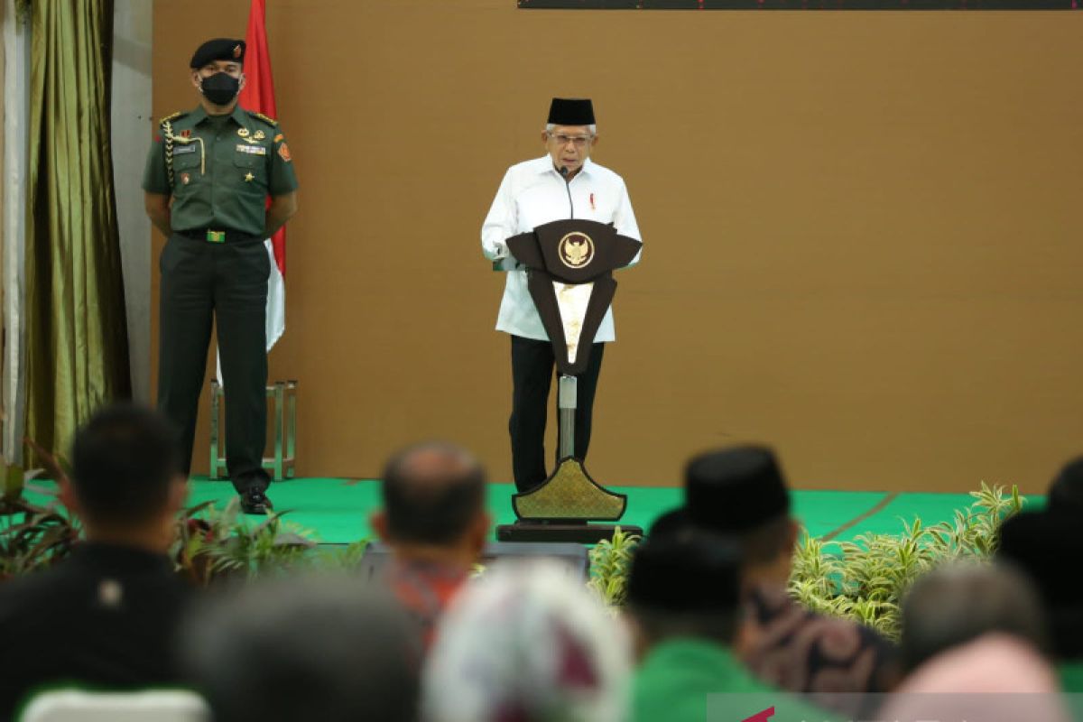 Wapres Ma'ruf Amin tekankan komitmen pemerintah tumbuhkan ekonomi