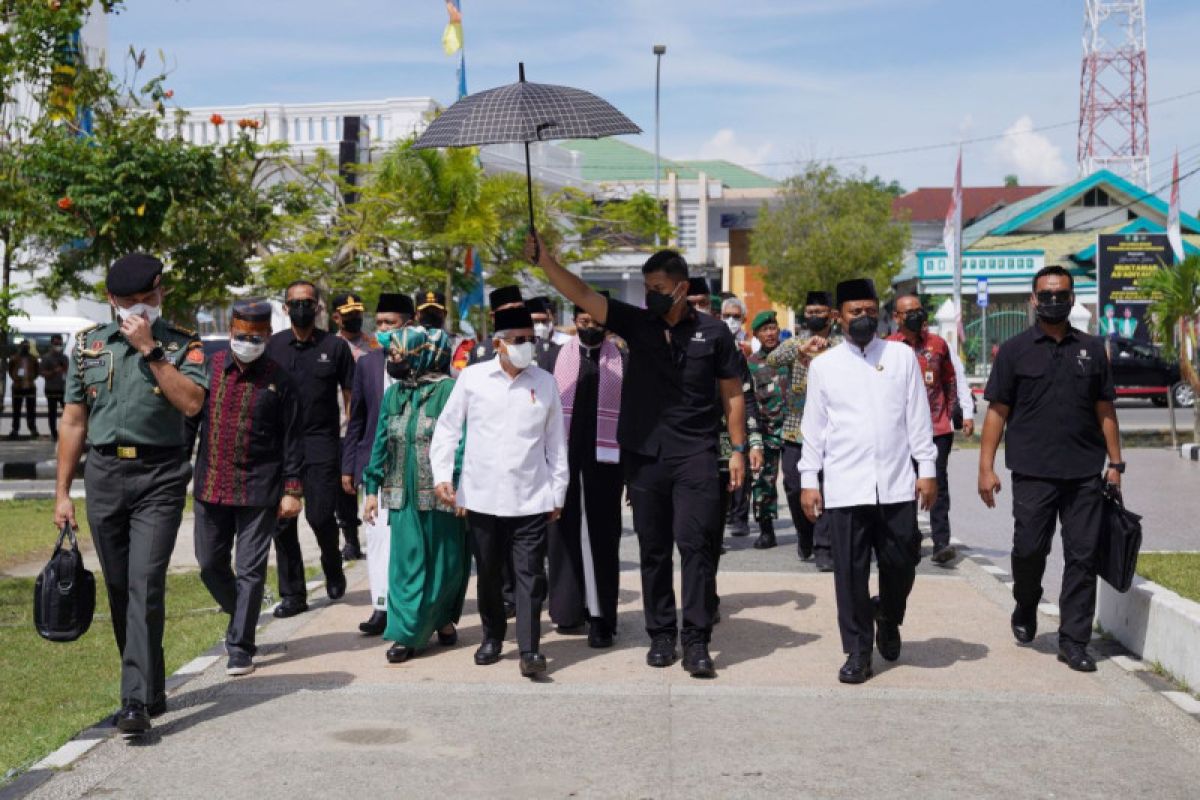 VP makes working visit to Wajo, South Sulawesi