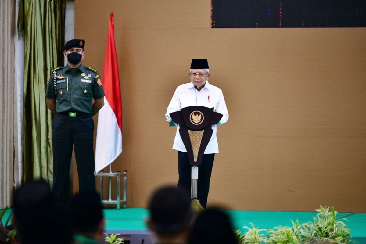 Wapres dorong percepatan konvensi BPD Sulselbar jadi syariah universal