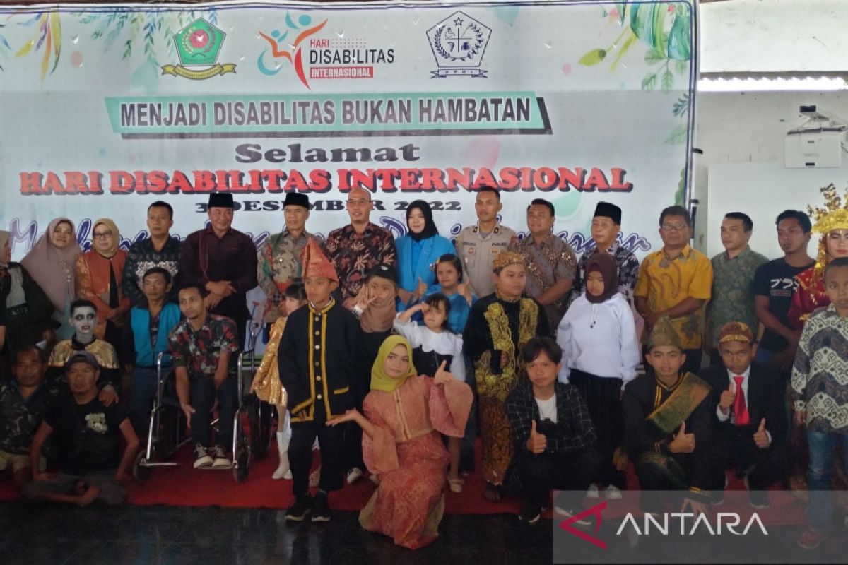 Wagub Bengkulu minta warga tak sepelekan penyandang disabilitas