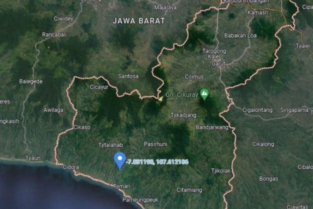 Gempa Garut, tiga kecamatan terdampak