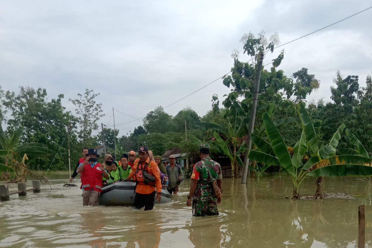 Banjir di Kabupaten Grobogan semakin meluas