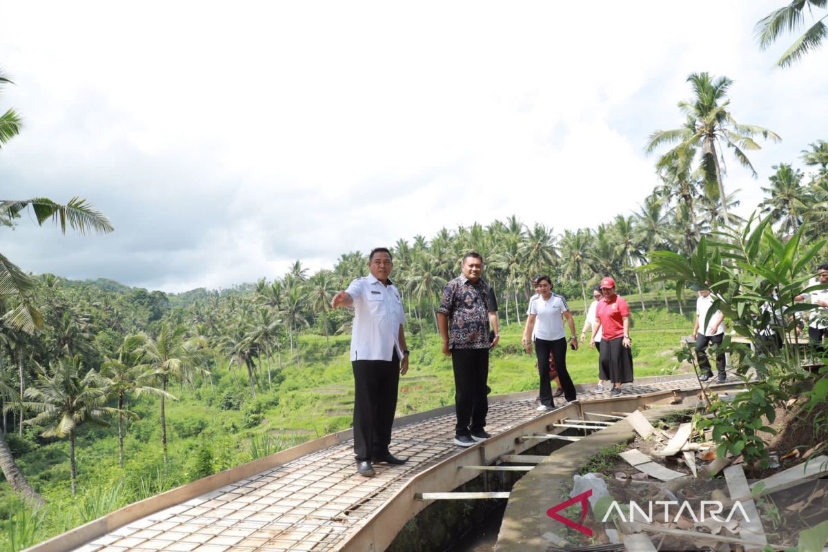 Bupati Gianyar: Proyek padat karya di Sidan libatkan banyak warga