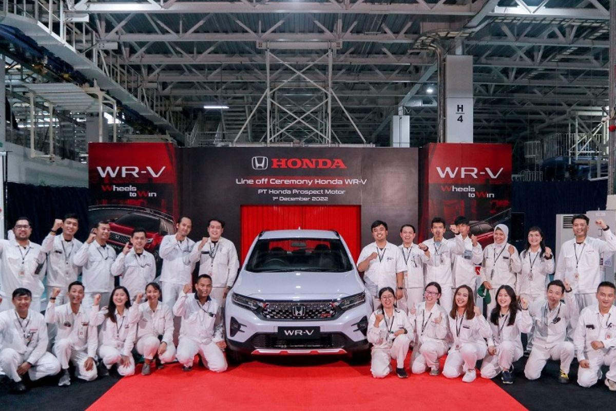 HPM resmi mulai produksi masal Honda WR-V di Indonesia