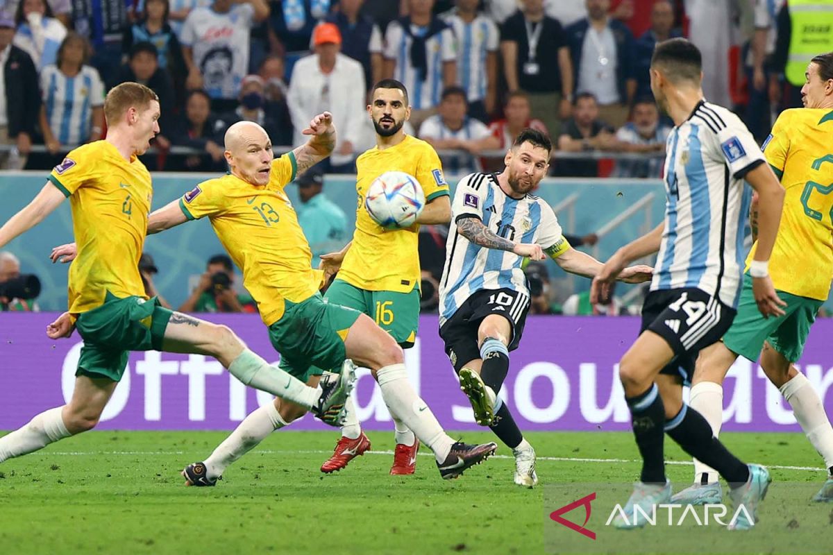 Kalahkan Australia 2-1, Argentina tantang Belanda di perempatfinal