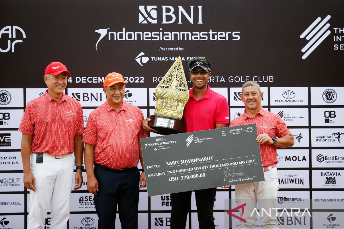 BNI beri apresiasi kepada juara BNI Indonesian Masters 2022
