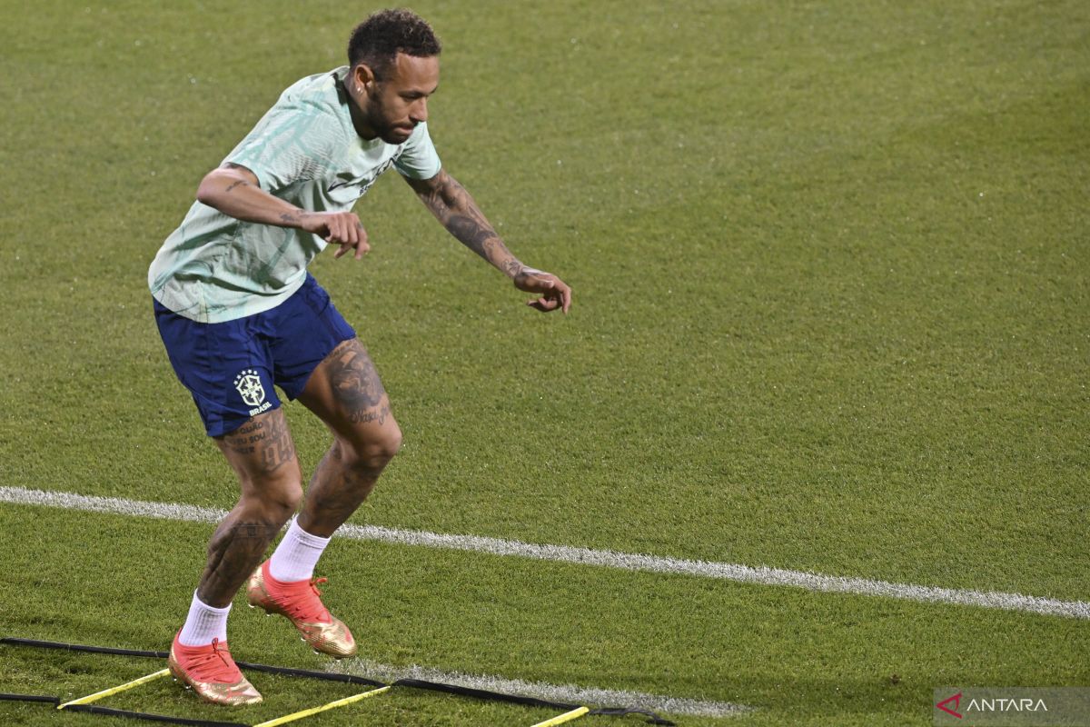 Neymar siap diturunkan saat Brazil lawan Korsel