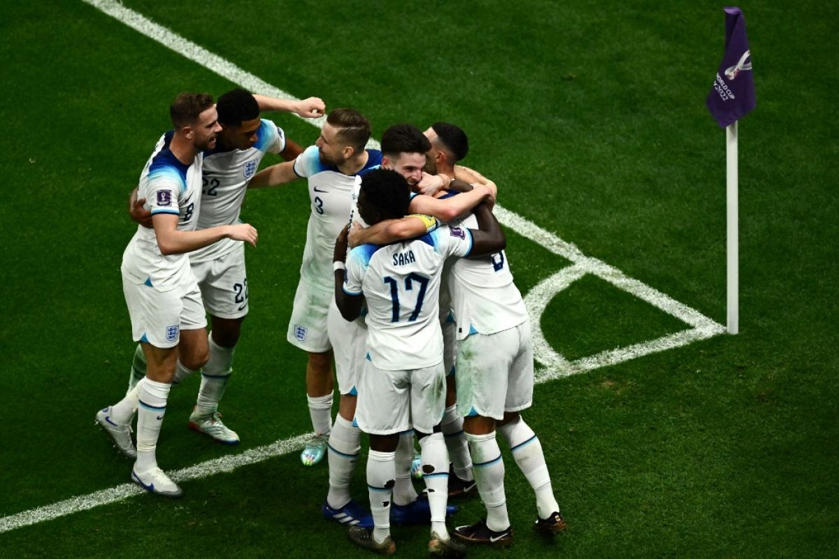 Inggris tantang Prancis usai kalahkan  Senegal 3-0