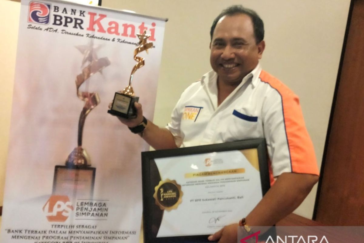 BPR Kanti sabet penghargaan LPS Banking Award 2022
