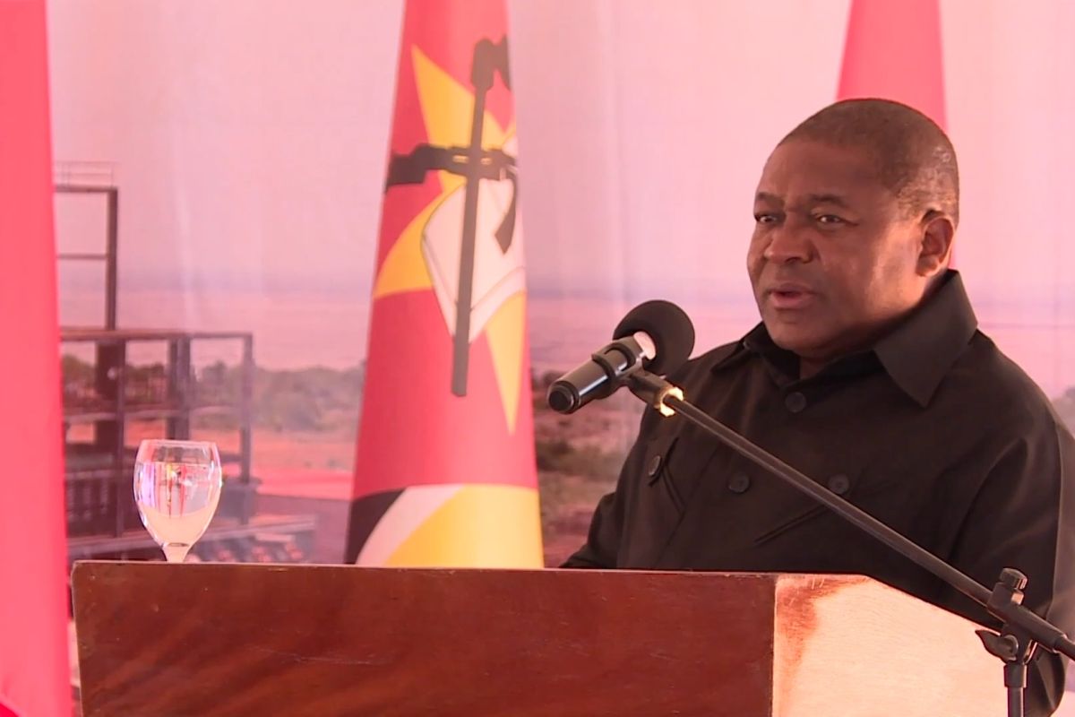 Presiden Mozambik resmikan lini produksi proyek pasir investasi China
