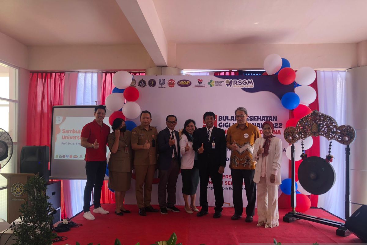 RS Unud Bali jadi penyelenggara Bulan Kesehatan Gigi Nasional 2022