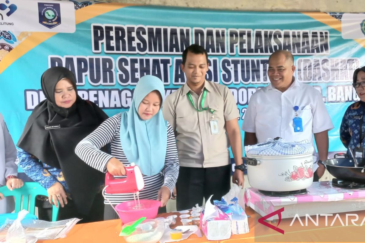 BKKBN Bangka Belitung Bangun Dapur Sehat Atasi Kekerdilan Di Desa ...