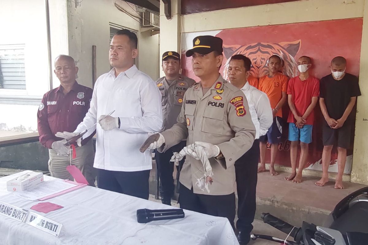 Polisi tangkap pelaku pembacokan anggota perguruan  pencak silat di Jambi