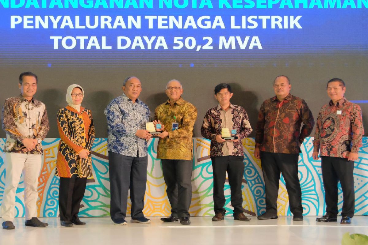 PLN teken MoU siap salurkan listrik 50.2 MVA di Kawasan Industri Sayung