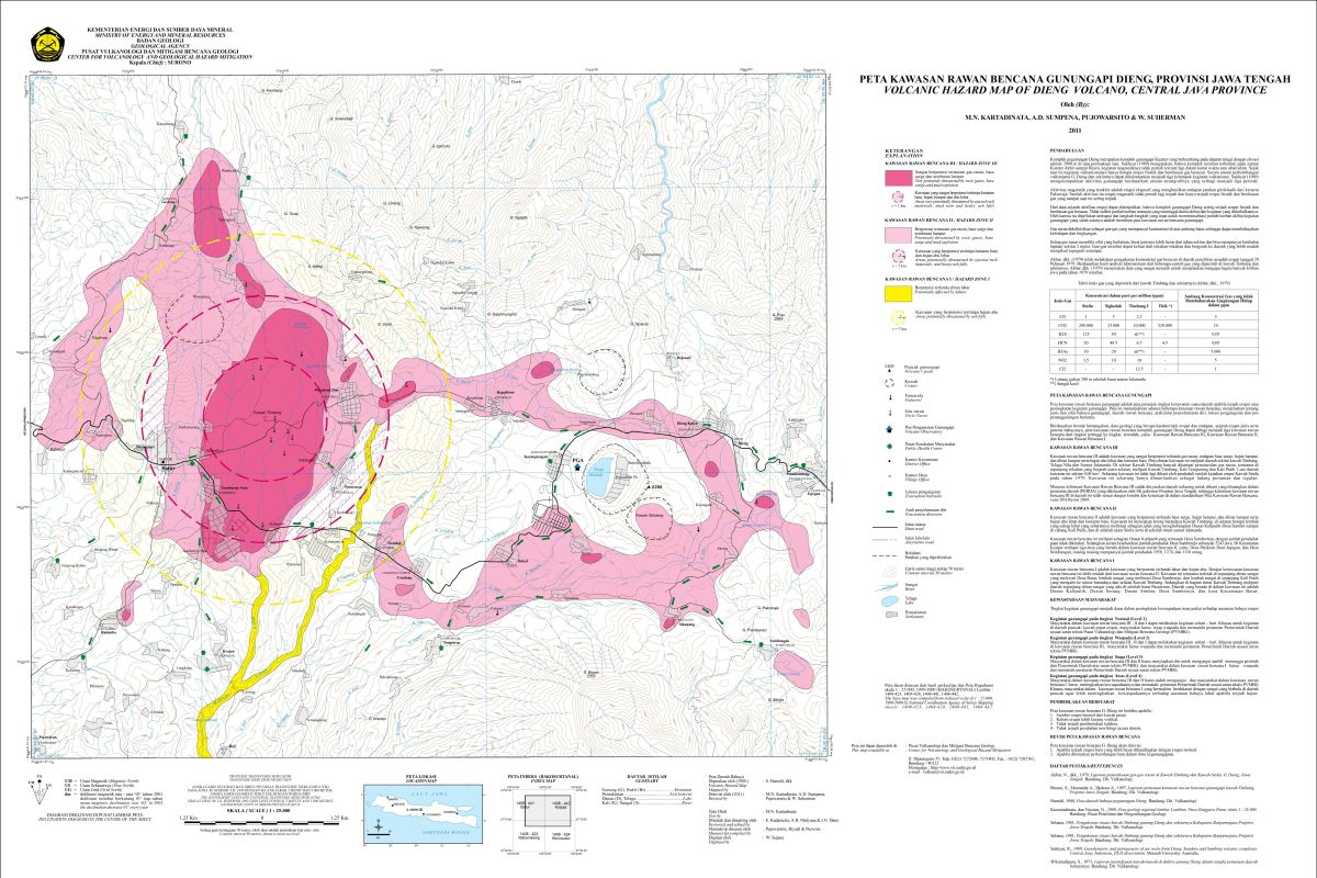 People should adhere to disaster-prone area map: PVMBG