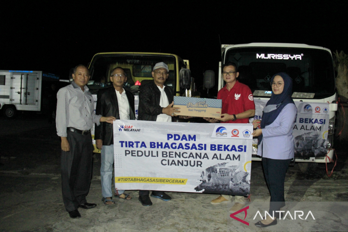 PDAM Tirta Bhagasasi kembali salurkan bantuan korban gempa di Cianjur