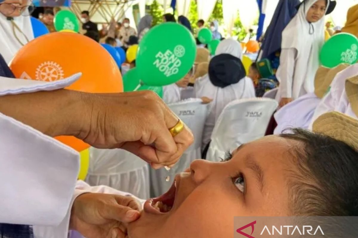 Kemenkes nyatakan imunisasi Polio di Aceh dibagi tiga tahap