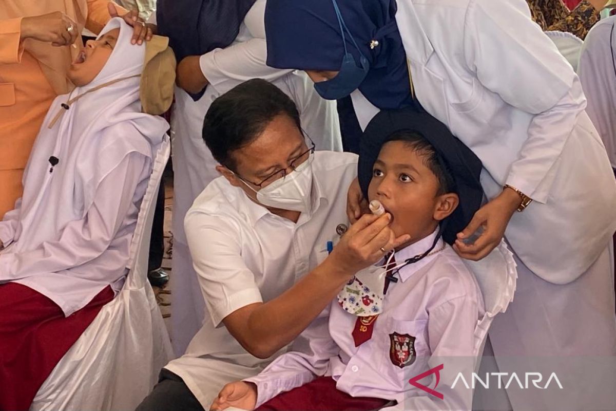 kata Menkes, Orang tua tolak imunisasi karena belum tahu bahaya polio