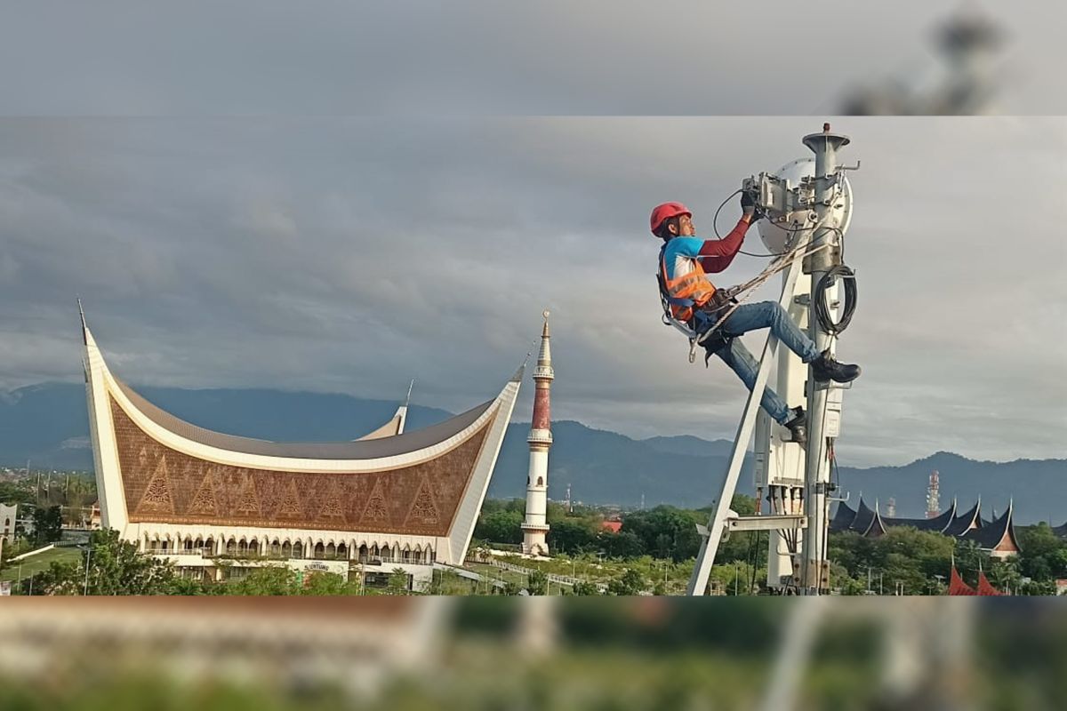 Tingkatkan ekonomi digital, XL Axiata perkuat Jaringan di Sumbar