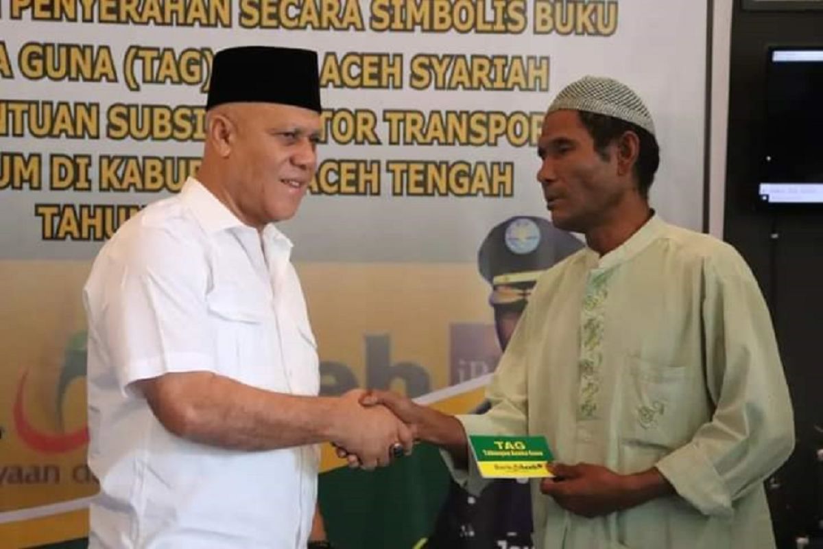 Ratusan tukang becak di Aceh Tengah terima subsidi pemerintah