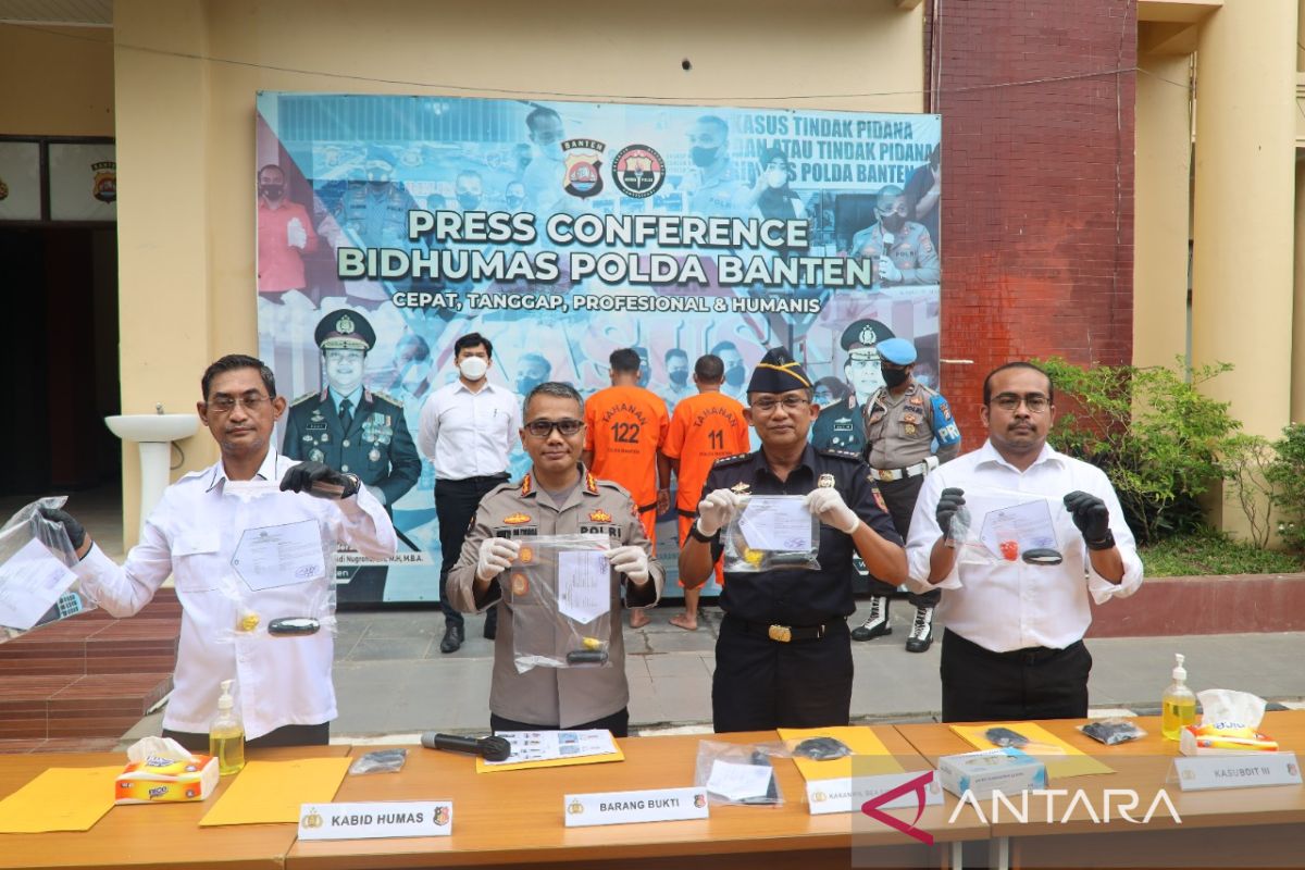 Polda Banten ungkap peredaran sabu sekitar Bandara Soekarno-Hatta