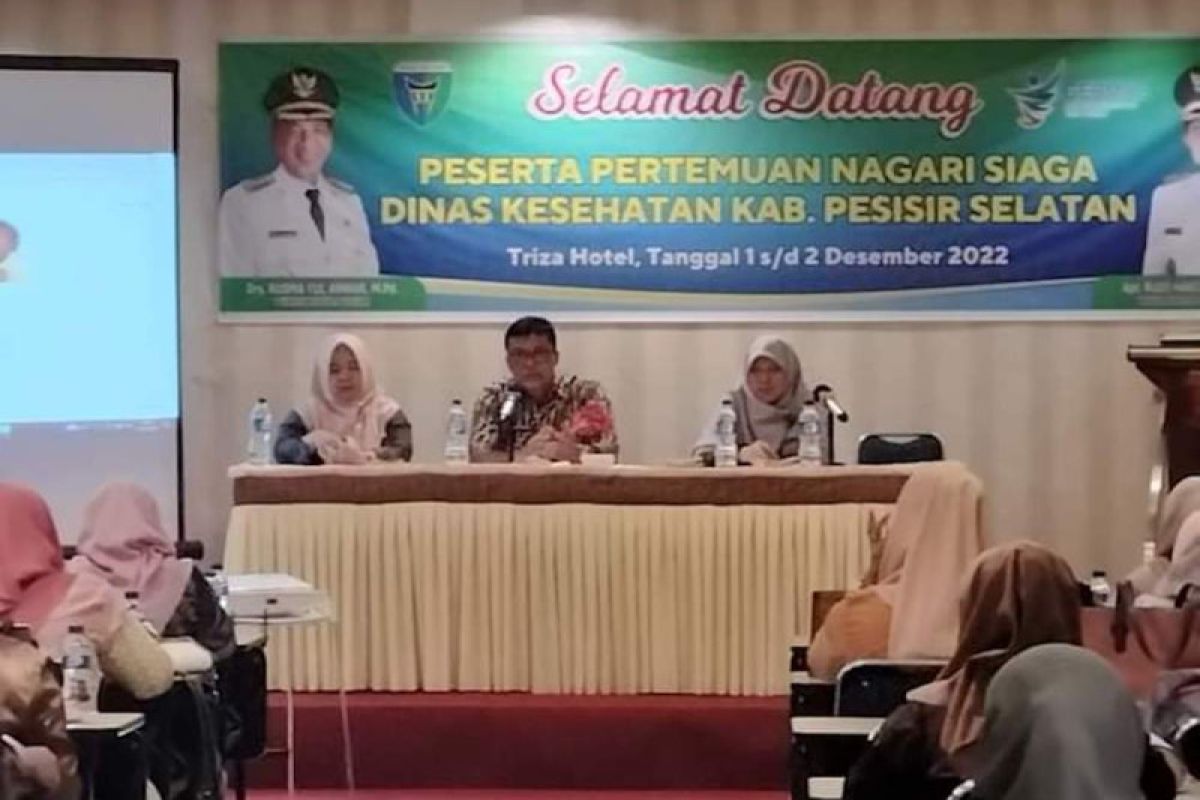 Pesisir Selatan perkuat peran nagari siaga tingkatkan kualitas pembangunan kesehatan