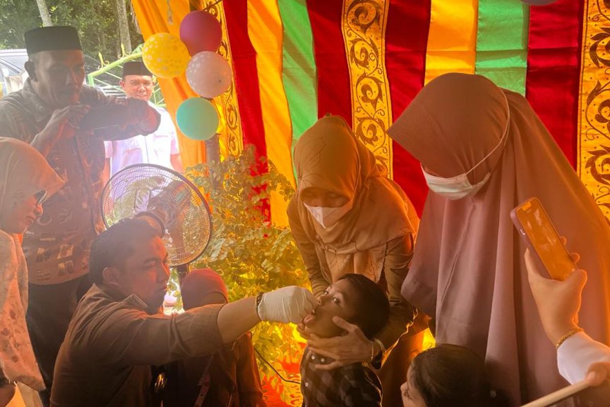 Aceh Besar ajak perangkat gampong sukseskan imunisasi polio