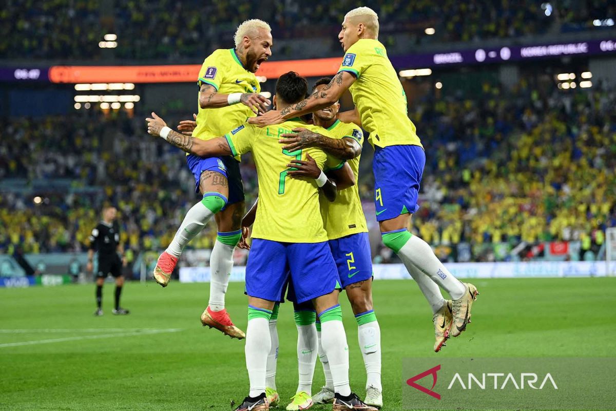 Piala Dunia: Statistik perempat final Brazil vs Kroasia