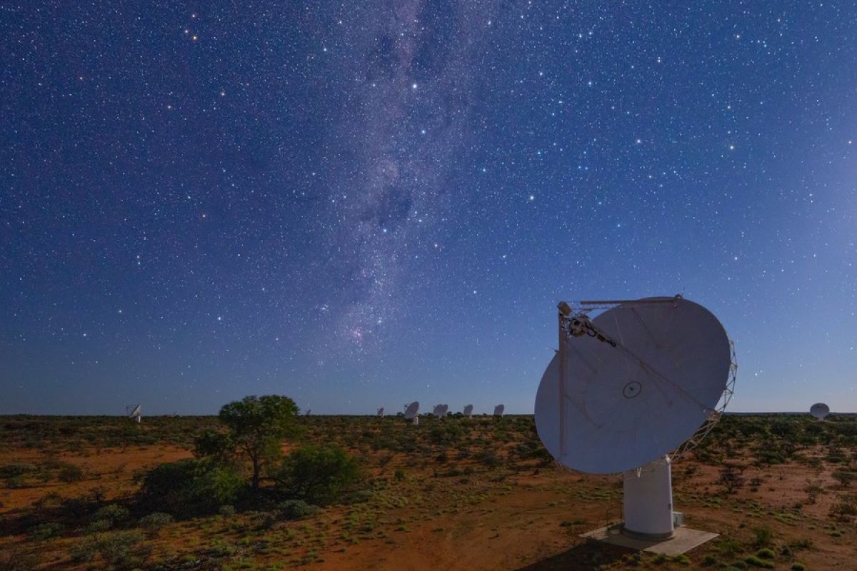 Teleskop radio terbesar dunia mulai dibangun di Australia