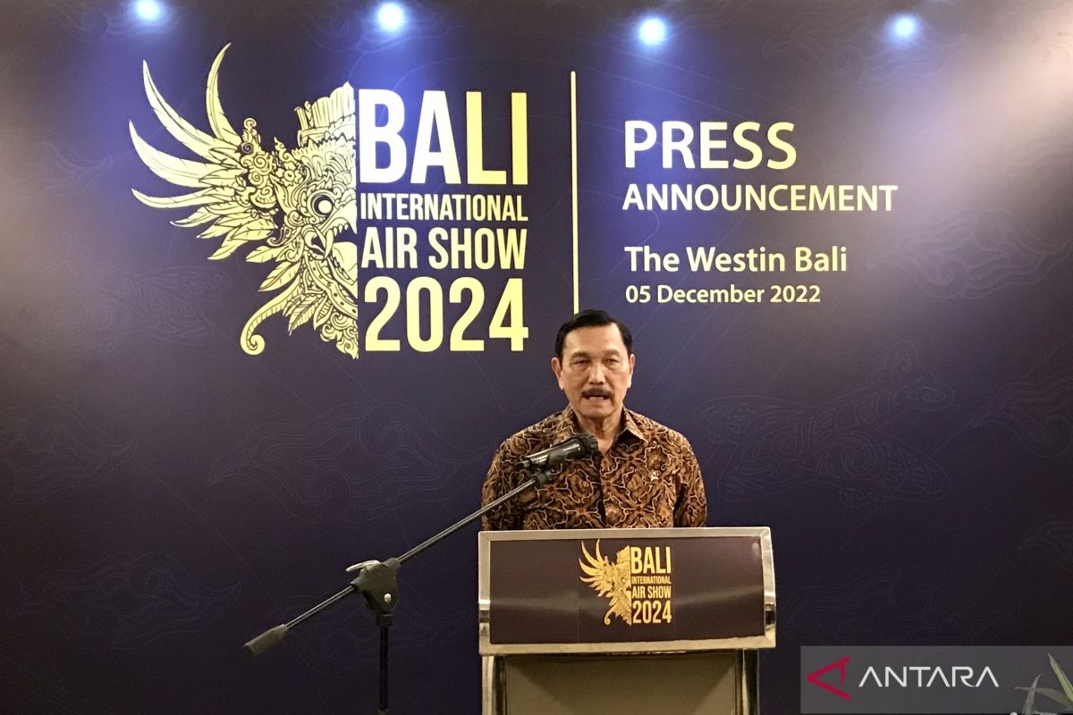 Luhut: Persiapan Bali International Airshow 2024 disiapkan matang