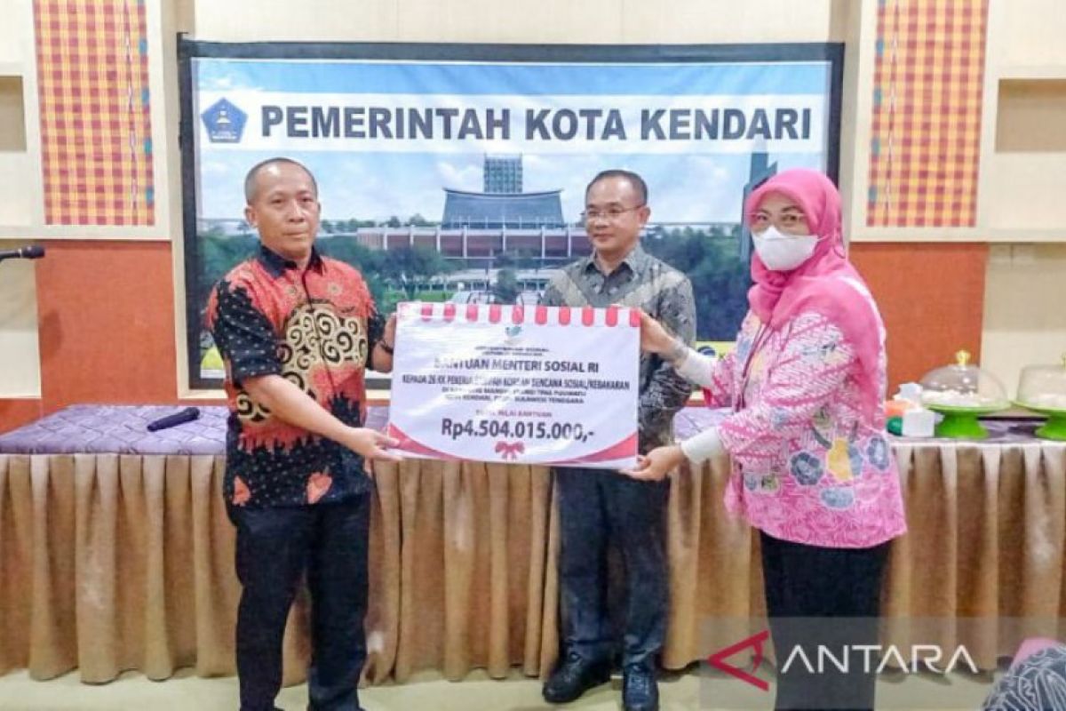 Kemensos berikan Rp4,5 miliar ke Pemkot Kendari tangani korban kebakaran