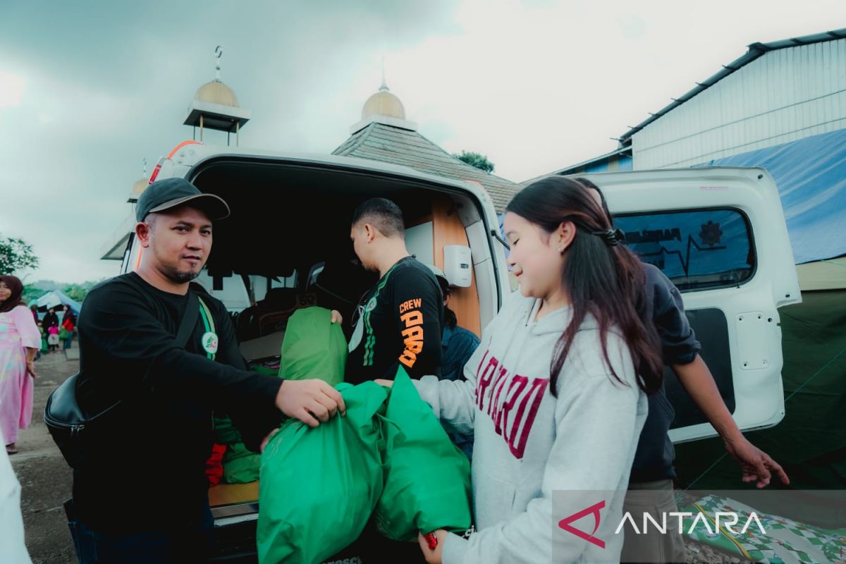 Relawan Panglima Batur berangkat ke Cianjur serahkan bantuan korban gempa