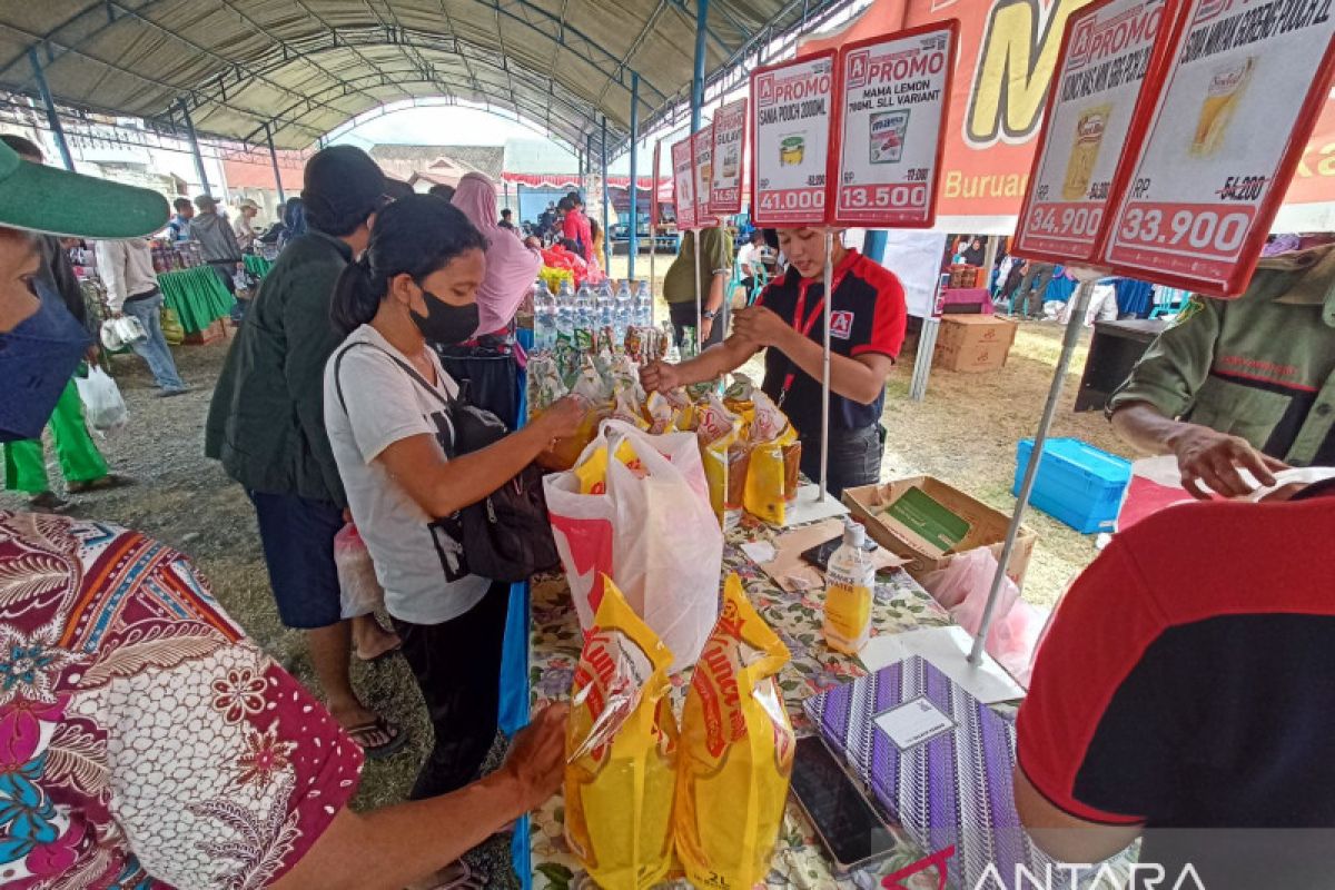 Perindag Sulteng  jaga stabilitas harga pangan lewat pasar murah