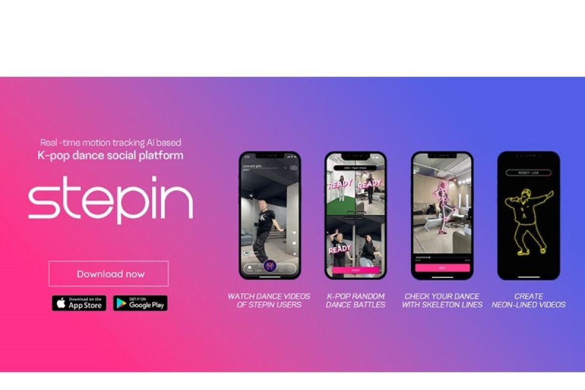 Versi Beta dari platform dance K-POP berbasis AI dibuka pada 23 November di Indonesia, Malaysia, Singapura