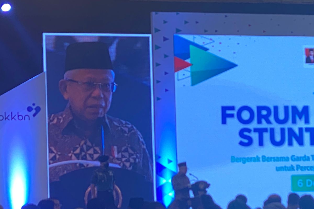 Wapres minta masalah gizi dihapuskan dari Indonesia pada 2030