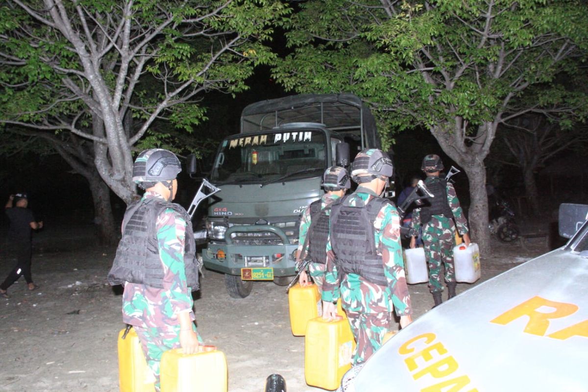 TNI gagalkan penyelundupan BBM bersubsidi ke Timor Leste