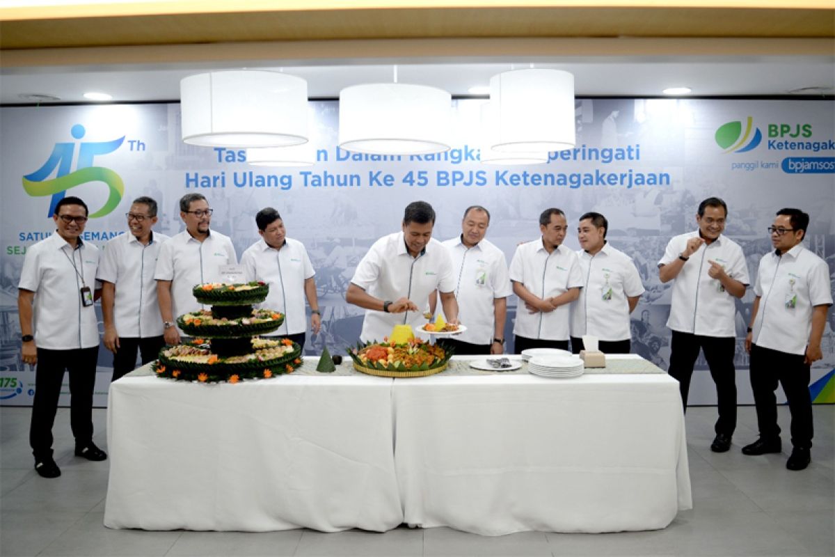 HUT Ke-45, BPJS Ketenagakerjaan Satukan Semangat Sejahterakan Pekerja