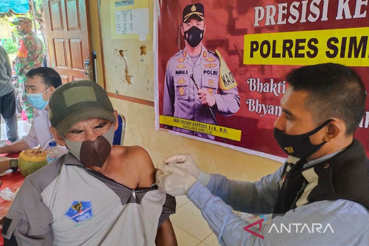 Sebanyak 67.235.823 penduduk Indonesia mendapatkan vaksinasi penguat