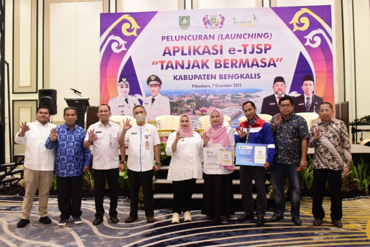 Luncurkan aplikasi E-TJSP, ini harapan Bupati Bengkalis