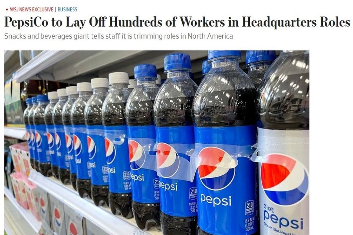 PepsiCo akan PHK ratusan pekerja