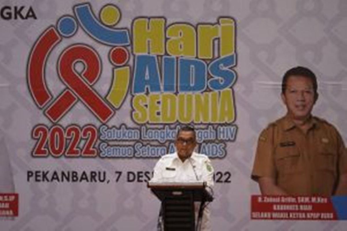 Pemprov Riau gencarkan sosialisasi bahaya HIV/AIDS pada remaja