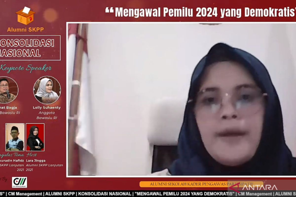 Bawaslu ajak pengawas partisipatif konsolidasikan gerakan awasi pemilu